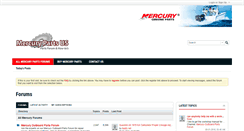 Desktop Screenshot of mercurypartsus.com