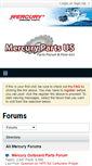 Mobile Screenshot of mercurypartsus.com